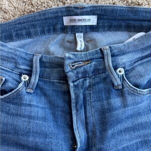 Good American Good Legs Distressed Denim